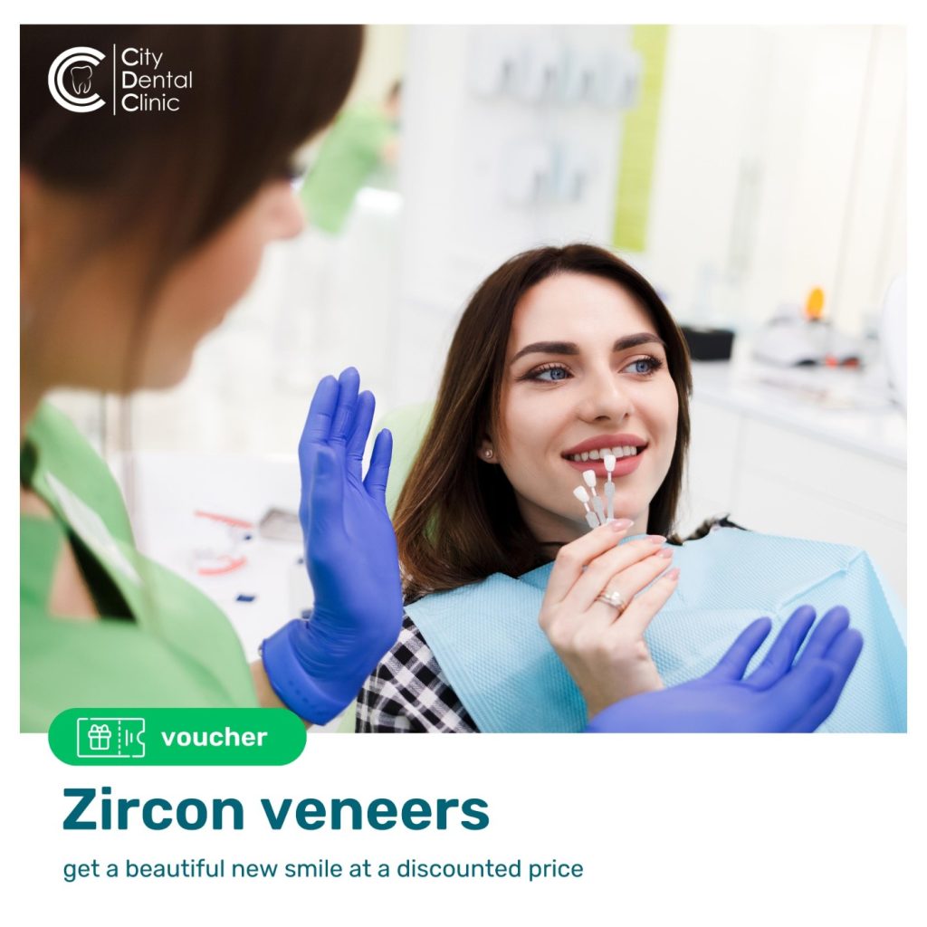 Zircon veneers voucher Cityclinic.eu